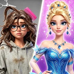 Biểu tượng Makeover Mania-Bubble Shooter