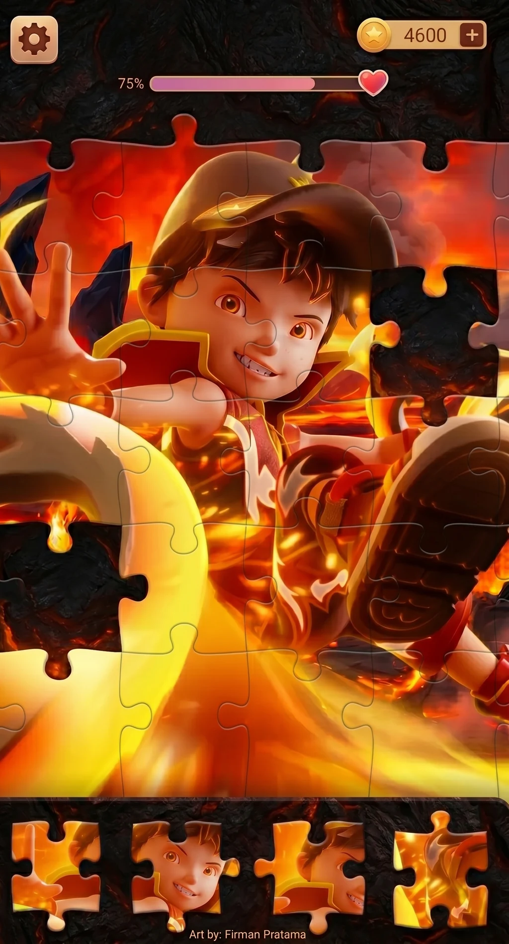 BoBoiBoy Jigsaw Puzzle screenshot