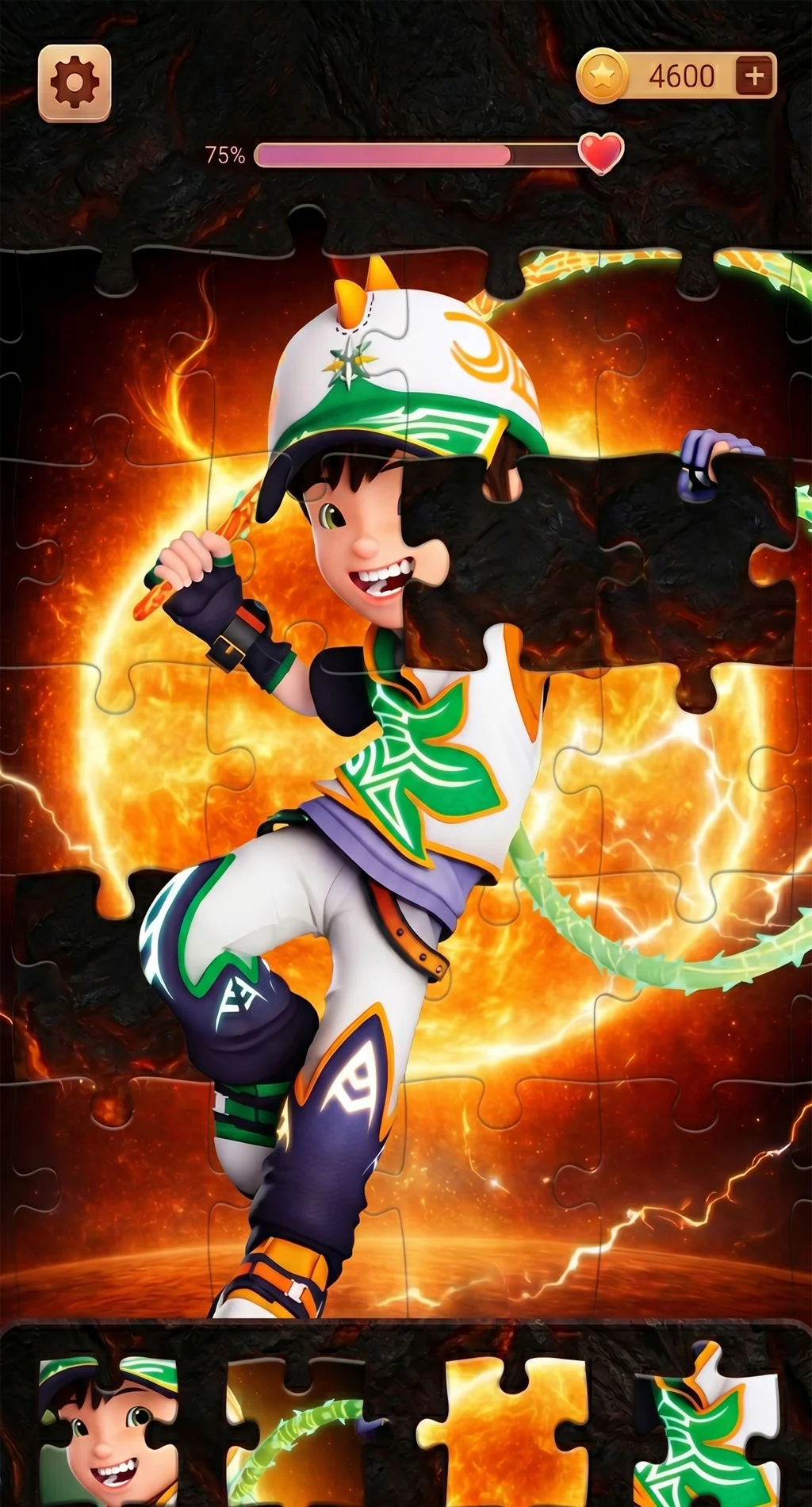 BoBoiBoy Jigsaw Puzzle screenshot