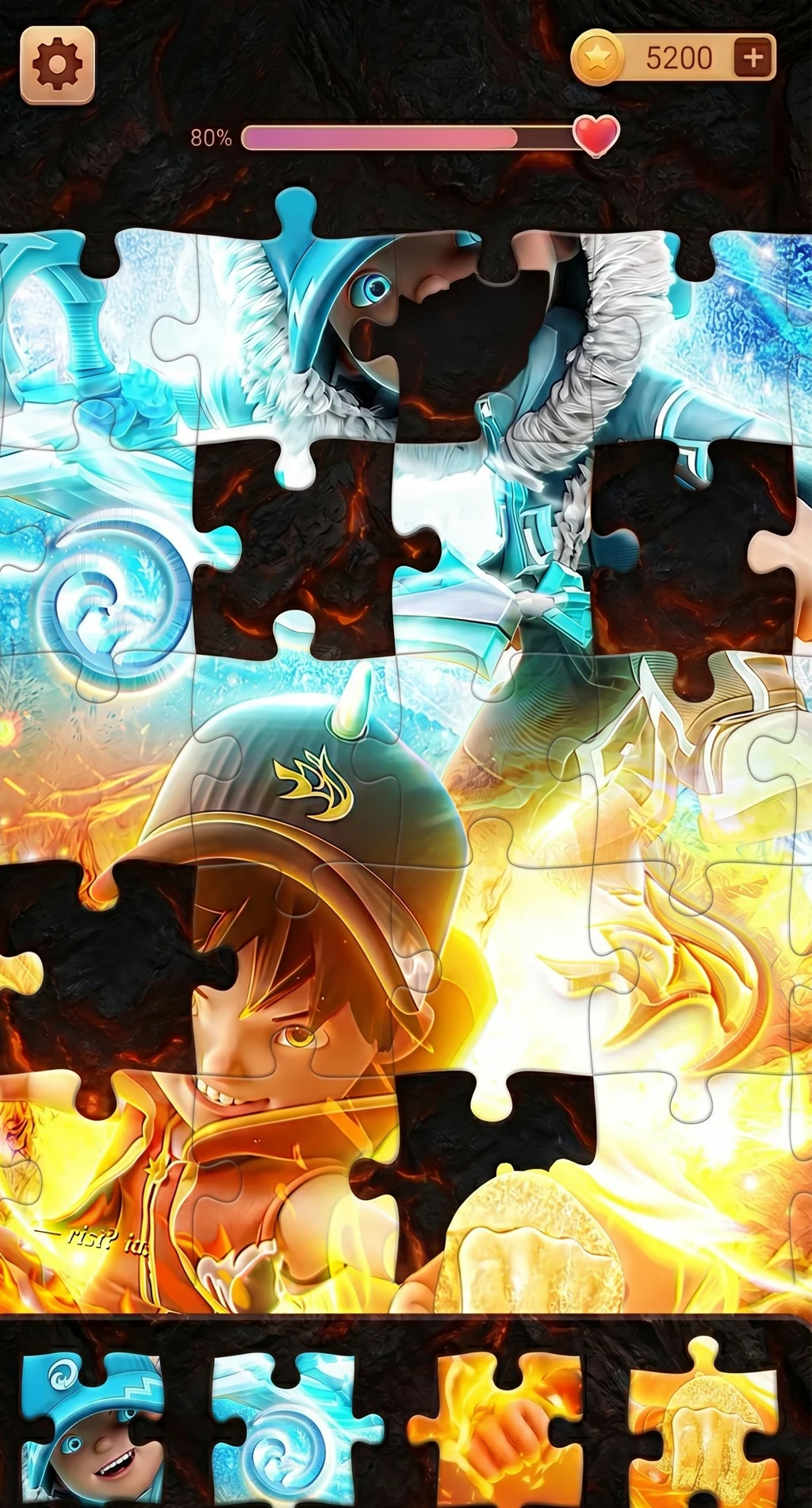 BoBoiBoy Jigsaw Puzzle screenshot