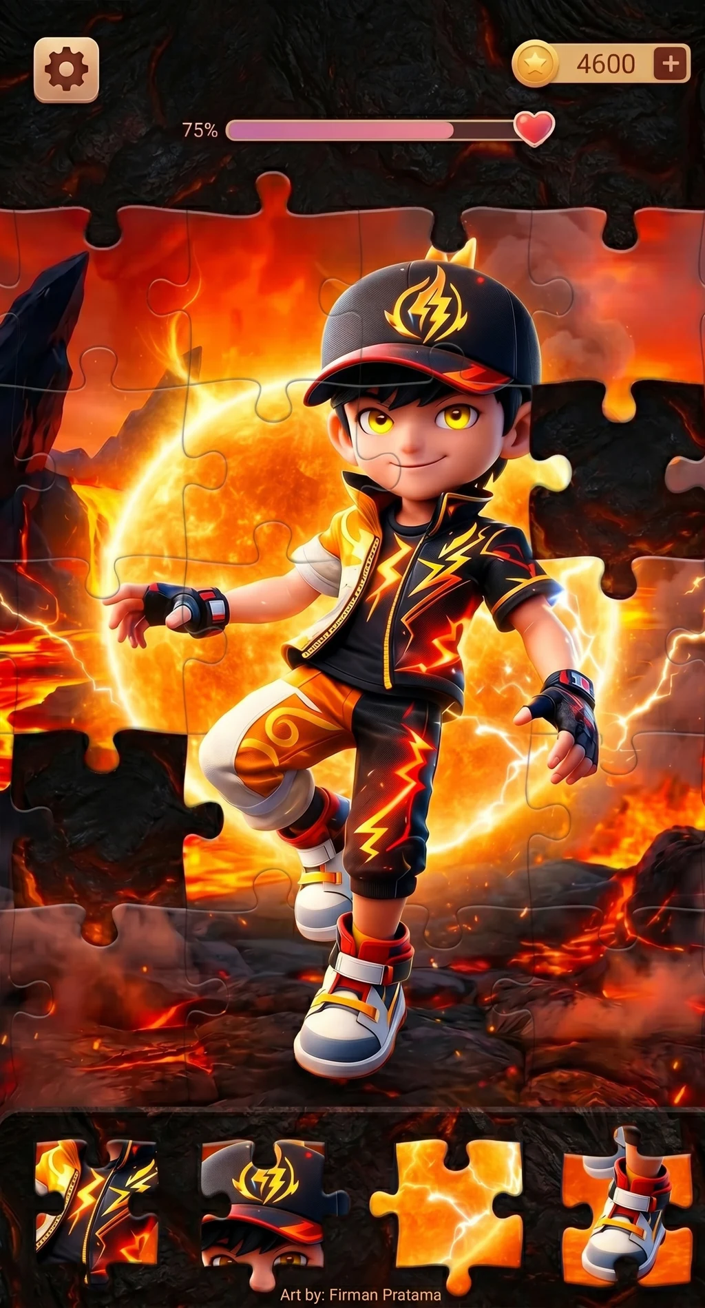 BoBoiBoy Jigsaw Puzzle screenshot